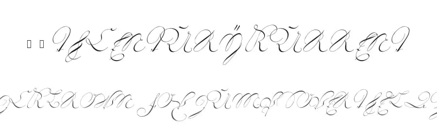 18th Century Kurrent by Peter Wiegel — Script Handwritten Font