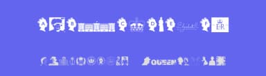212 Queen Elizabeth by 212 fonts — Dingbats Font — thumbnail 3