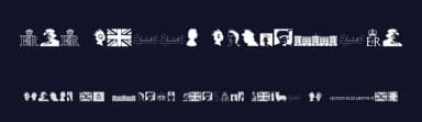 212 Queen Elizabeth by 212 fonts — Dingbats Font — thumbnail 2