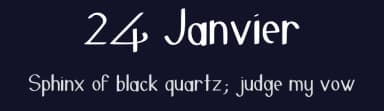 24 Janvier by -arnaud- — Script Handwritten Font — thumbnail 2