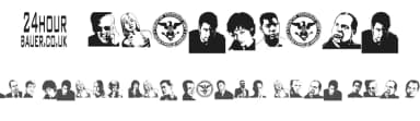 24hourbauer by xstreamed.tv — Dingbats Font — thumbnail 1