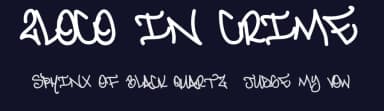 2Loco In Crime by CrazeCo.com.au — Script Handwritten Font — thumbnail 2