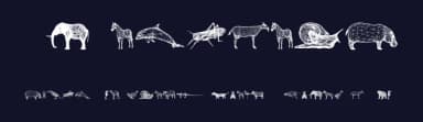 3D Animals by Vladimir Nikolic — Dingbats Font — thumbnail 2