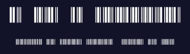 3 of 9 Barcode by Paul André LeBlanc — Dingbats Font — thumbnail 2