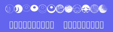 52 Sphereoids by Omega Font Labs — Dingbats Font — thumbnail 3