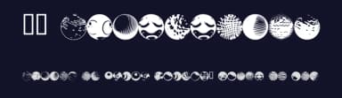 52 Sphereoids by Omega Font Labs — Dingbats Font — thumbnail 2
