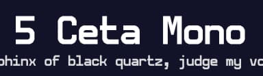 5 Ceta Mono by Winter Design Studio — Sans Serif Font — thumbnail 2