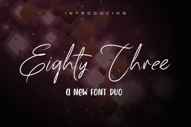 83 Script Font by beeart009 — Script Handwritten Font