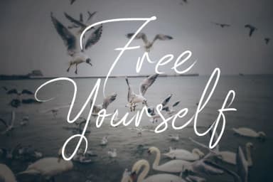 83 Script Font by beeart009 — Script Handwritten Font — thumbnail 5