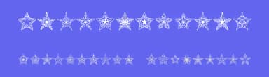 90 Stars BRK by Ænigma — Dingbats Font — thumbnail 3