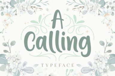 A Calling Font by Rifki (7ntypes) — Script Handwritten Font — thumbnail 1