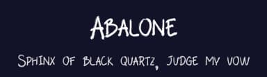 Abalone by Rochart Studio — Script Handwritten Font — thumbnail 2
