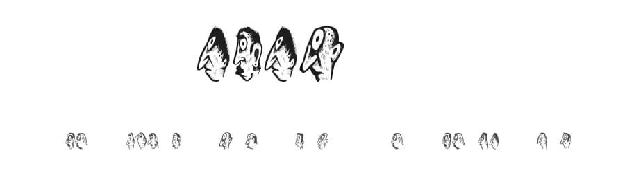 Abantu by Vladimir Nikolic — Dingbats Font