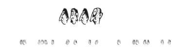 Abantu by Vladimir Nikolic — Dingbats Font — thumbnail 1