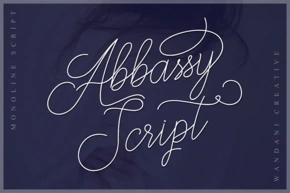 Abbassy Script Font by Beautypes — Script Handwritten Font