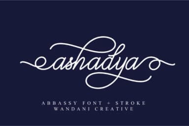 Abbassy Script Font by Beautypes — Script Handwritten Font — thumbnail 5