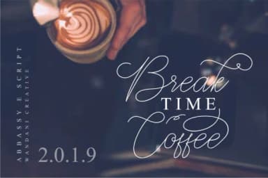 Abbassy Script Font by Beautypes — Script Handwritten Font — thumbnail 9