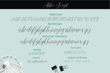 Abbie Font by joelpopon — Script Handwritten Font — thumbnail 4