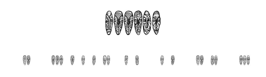 Abbild by Vladimir Nikolic — Dingbats Font