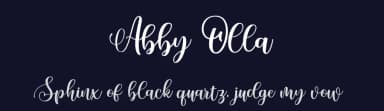 Abby Olla by Andrimada Creative — Script Handwritten Font — thumbnail 2
