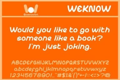 ABC Font by weknow — Script Handwritten Font — thumbnail 2