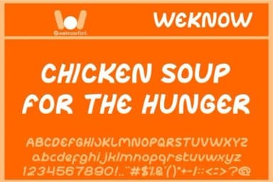 ABC Font by weknow — Script Handwritten Font — thumbnail 4