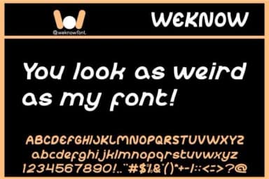 ABC Font by weknow — Script Handwritten Font — thumbnail 5