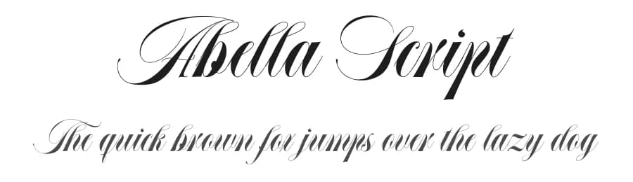Abella Script by Joelmaker — Script Handwritten Font