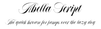 Abella Script by Joelmaker — Script Handwritten Font — thumbnail 1