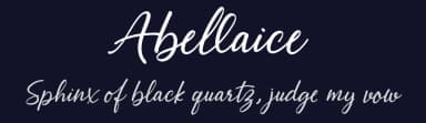 Abellaice by Rinaldo Hasibuan — Script Handwritten Font — thumbnail 2