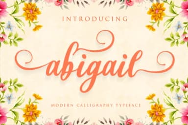 Abigail Script Font by fanastudio — Script Handwritten Font — thumbnail 1