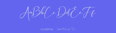 Abiggail by Tiny Hand Letter — Script Handwritten Font — thumbnail 3