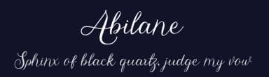 Abilane by Typefactoryco — Script Handwritten Font — thumbnail 2