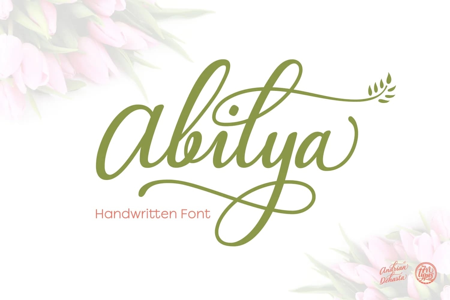 Abilya Font by Andrian Dehasta — Script Handwritten Font