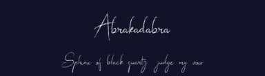 Abrakadabra by AminMario — Script Handwritten Font — thumbnail 2