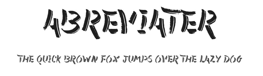 Abreviater by JSH creates — Script Handwritten Font