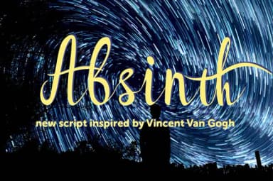 Absinth Font by Etewut — Script Handwritten Font — thumbnail 1