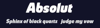 Absolut by ingoFonts — Sans Serif Font — thumbnail 2