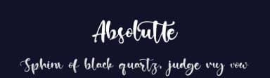 Absolutte by Kong Font — Script Handwritten Font — thumbnail 2