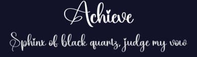 Achieve by Scratchones — Script Handwritten Font — thumbnail 2
