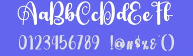 Achieved by Scratchones — Script Handwritten Font — thumbnail 3