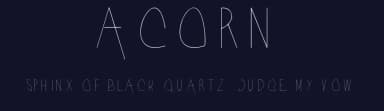 Acorn by William  Bayley — Script Handwritten Font — thumbnail 2