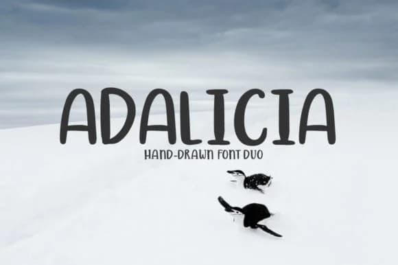 Adalicia Font by Studio_Art — Script Handwritten Font
