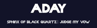 Aday by RaisProject — Sans Serif Font — thumbnail 2