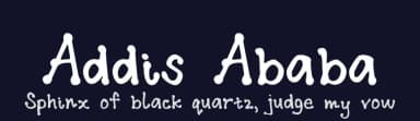 Addis Ababa by Kimberly Geswein — Script Handwritten Font — thumbnail 2