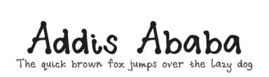 Addis Ababa by Kimberly Geswein — Script Handwritten Font — thumbnail 1