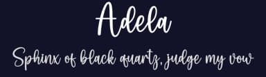 Adela by Wahyu Studio — Script Handwritten Font — thumbnail 2