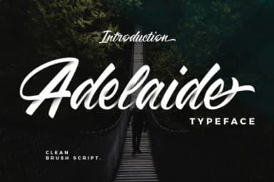Adelaide Font by TempCraft — Script Handwritten Font — thumbnail 1