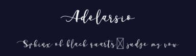 Adelarsio by Kotak Kuning Studio — Script Handwritten Font — thumbnail 2