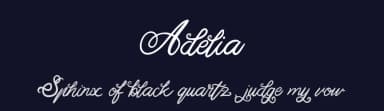 Adelia by Ianmikraz — Script Handwritten Font — thumbnail 2